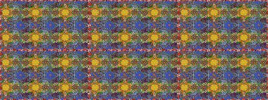 Tomurcukları çiçek olan sevimli bir çiçek deseni. Kusursuz bir geçmişi var. Raster illüstrasyonu. Kumaş, tekstil, duvar kağıdı baskısı için. Eski usul. Raster..