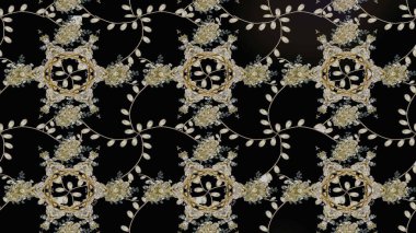 Çiçek deseni duvar kağıdı, desen dolguları ve web sayfası arka planı için kullanılabilir. Süslü zentangle çizim dokusu, soyut çiçeklerle süslenmiş. Şekillendirilmiş çiçekli çizim deseni.