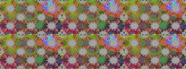 Hediye ambalaj kağıdı, tebrik kartları, posterler ve pankart tasarımı. Gri renkli çiçekler. Raster düz çiçekleri pürüzsüz desen.