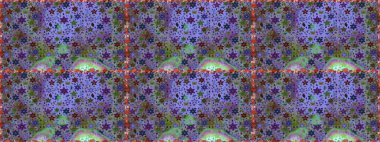 Sevimli küçük çiçek desenle. Raster resim. Çiçek desenli çiçek ve yaprakları ile.