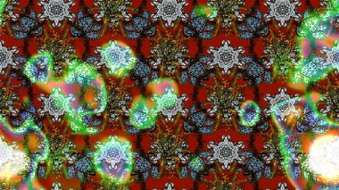 Çizim çiçek deseni duvar kağıdı, web sitesi arka planı, ambalaj kağıdı, davetiye, broşür, afiş veya web sitesi için kullanılabilir. El çizimi Raster çizimi. Parlak elementlerin.