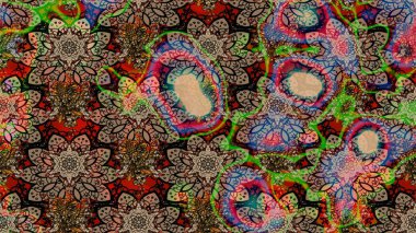 Çiçek desenli bej renkler, el çizimi papatyalar, papatyalar. Tekrar eden çiçek arkaplanı, zarif bej çiçekler duvar kağıdı.