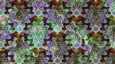 Gri renkli güzel çiçekli eskiz deseni, suluboya çiçek deseni, duvar kağıdı, kart ya da kumaş için fayanslı. Raster..