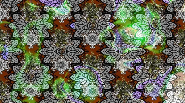 Raster güzel bir çiçek deseni çizmiş. Bahar mevsimi. Tatil havası. Nazik romantik baskı. Gri renkli çiçekler.