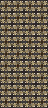 Barok tarzında kusursuz bir doğulu süsü. Geleneksel klasik altın desen. Altın desenli gri, bej ve kahverengi, altın elementli. Raster doğulu süsü.