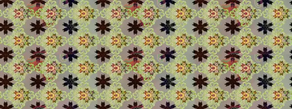 Tarafsız ve gri renklerde yaz çiçekleri. Raster illüstrasyonu. Raster çiçek desenli ve çiçekli..