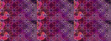 Renkli Bahar Teması eskiz kalıbı. Raster Şirin kumaş deseni. Düz Çiçek Elementleri Tasarımı. Eskiz klasiği.