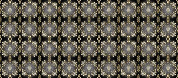 Barok tarzında kusursuz bir doğulu süsü. Gri, kahverengi ve bej renklerde altın elementlerle geleneksel altın sarısı desen.