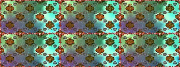 Raster illüstrasyonu. Yeşil renklerde. Raster deseni. Küçük çiçekteki sevimli çiçek deseni. Soyut çiçek pürüzsüz desen arkaplanı.