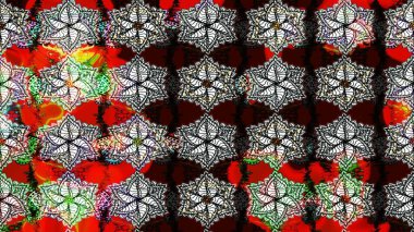 Çiçek desenli eskiz, darbeler, sıçramalar, yaz çiçekleri. Siyah renkli çiçekler. Raster illüstrasyonu.