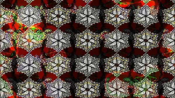 Küçük çiçekteki sevimli çiçek deseni. Siyah renkte çiçekler.