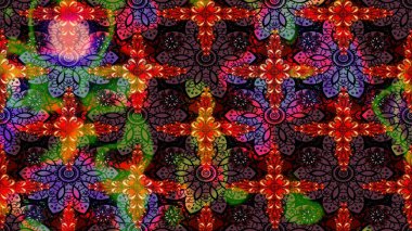 Eski usul küçük çiçekli şirin bir eskiz deseni. Moda arka planında parlak buketler. Kumaş, duvar kağıdı ve kağıt üzerine baskı yapmak için gelişen arka plan. Raster illüstrasyonu.