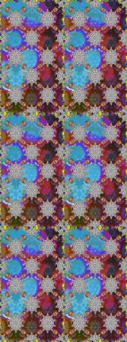 Düz Çiçek Elementleri Tasarımı. Kusursuz bir mahsul. Raster Şirin kumaş deseni. Renkli Bahar Teması Kusursuz Arkaplan.