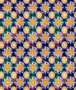 Küçük renkli çiçekler. Motley illüstrasyonu. Moda baskıları için zarif bir şablon. Çiçekli bahar çiçekleri. Küçük çiçekte güzel bir desen. Kusursuz..