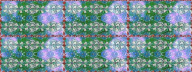 Çizgisiz desen. Raster Moda kumaş deseni. Şirin çiçekler..