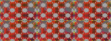 Gri renklerde çiçeksiz. Gri renkli çiçekler. Raster illüstrasyonu. Şatafatlı bahar bahçesi dokusu. Çiçek deseni.