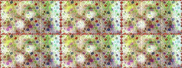 Kumaş, tekstil, duvar kağıdı baskısı için. Tomurcukları çiçek olan sevimli bir çiçek deseni. Raster. Kusursuz bir geçmişi var. Raster illüstrasyonu. Antika retro tarzı.