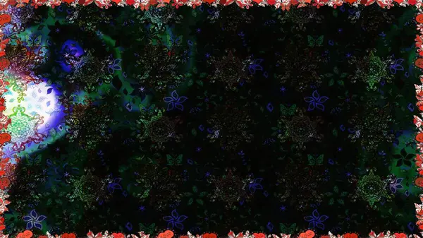 Güzel kumaş deseni. Küçük çiçekteki kusursuz desen. Raster illüstrasyonu. Güzel çiçek arkaplanı..