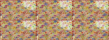 Kusursuz Vintage Çiçek Deseni. Raster Kalça dokusu deseni.