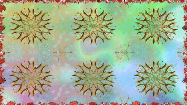 Çiçeksel, nötr, pürüzsüz desen. Raster çiçek izi. Klasik taslak çizimi.