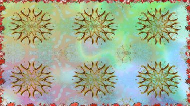 Çiçeksel, nötr, pürüzsüz desen. Raster çiçek izi. Klasik taslak çizimi.