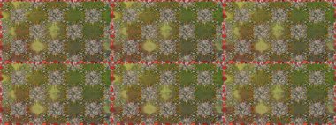 Kahverengi çiçekli bahar çiçekleri. Küçük çiçekte güzel bir desen. Motley illüstrasyonu. Moda baskıları için zarif bir şablon. Küçük renkli çiçekler..