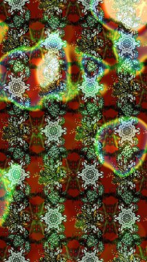 Yeşil renkli çiçekler. Çiçekli eskiz deseni. Suluboya çizimi. El çizimi.