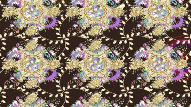 Raster kına dövme tarzı. Hint çiçek desenli madalyon desen. Etnik Mandala süsleme. Tekstil, tebrik kartı, boyama kitabı, telefon durumda yazdırma için kullanılabilir.