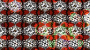 Şirin çiçek elementleri. Raster illüstrasyonu. Taslak desenli, modaya uygun kumaş deseni. Renkli Bahar Teması eskiz kalıbı. Düz Çiçek Elementleri Tasarımı.