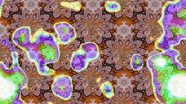 Sevimli çiçek raster deseni. Tarafsız renklerde çiçekler. Renkli Bahar Teması eskiz kalıbı. Düz Çiçek Elementleri Tasarımı.