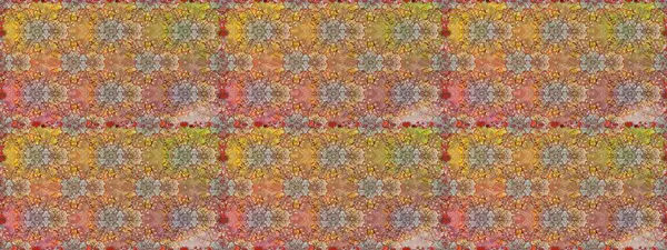 Sevimli çiçek raster deseni. Renkli Bahar Temalı Kusursuz Arkaplan. Kahverengi ve bej renkli çiçekler. Düz Çiçek Elementleri Tasarımı.