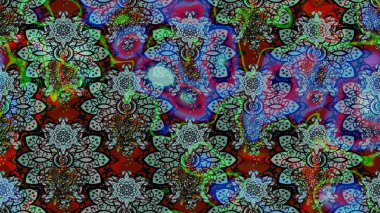 Çiçek desenli eskiz, yaz çiçekleri. Mavi renkli çiçekler. Renkli Bahar Teması eskiz kalıbı. Düz Çiçek Elementleri Tasarımı.