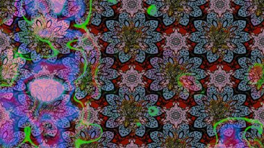 Suluboya çizim kalıbı. Dekorasyon ve tasarım için güzel bir desen. Moda baskısı. Çiçeğin suluboya çizimlerinin mükemmel deseni. Eski.