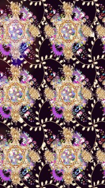 Siyah renkli çiçek desenli eskiz. Suluboya tarzında siyah renkte çiçekler.