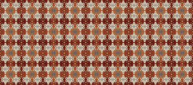 Kahverengi, gri ve bej renklerde altın elementlerle geleneksel altın sarısı desen. Barok tarzında kusursuz bir doğulu süsü..