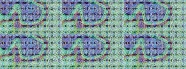 Bir sürü mavi soyut çiçekli tropikal eskiz deseni. Varicoloblue Raster çizimi. Küçük çiçekte sevimli çiçek deseni var..