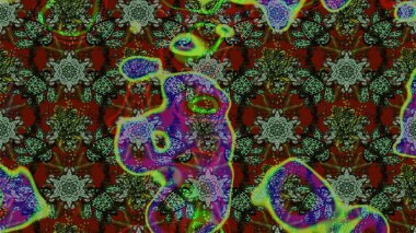 Çiçek deseni. Flower eskiz arka planı. Şatafatlı bahar bahçesi dokusu. Raster illüstrasyonu.