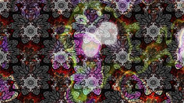 Karalama çiçekleri çizim kalıbı. Sanat, çiçek tarzına ilham verir ve arka plan bırakır. Gri el çizimi desen. Raster deseni.