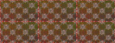 Kahverengi renklerde çiçek desenleri yok, el yapımı papatyalar, papatyalar. Tekrar eden çiçek arkaplanı, zarif kahverengi çiçek duvar kağıdı..