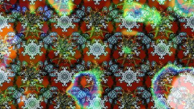 Botanik çizim kalıbı. Organik elementler. Suluboya etkisi. Raster deseni.