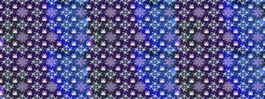 Yumuşak, yaz çiçekli arka plan. Çiçekli karalama şeklinde Raster çiçek deseni. Mor ve mavi renkte çiçekler.