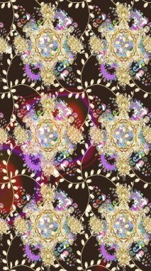 Küçük gri çiçekli oldukça eski bir besin torbası deseni. Millefleur 'lar. Tekstil, kumaş, kapaklar, duvar kağıtları, baskı, paket, koleksiyon defteri, örgü, dekupaj için çiçek arkaplanı..