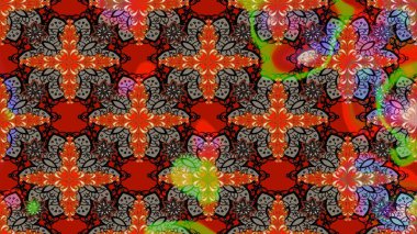 Kırmızı renkte zarif çiçek buketi suluboya. Renkli Bahar Teması eskiz kalıbı. Düz Çiçek Elementleri Tasarımı. Raster illüstrasyonu.