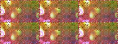 Raster - stok. Kahverengi çiçekli pürüzsüz desen, suluboya çiçek deseni, sevimli çiçek, duvar kağıdı, kart veya kumaş için fayanslı.