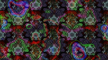 Şirin, zarif çiçekler Raster illüstrasyonu. Yapraklı çizim şekli. Davetiye ve kartpostal tasarımı için dekoratif çiçek unsurları. Poster ya da kapak için arka plan. Tekstil için figür.