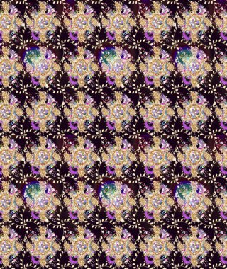 Organik elementler. Botanik çizim kalıbı. Raster deseni. Suluboya etkisi.