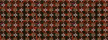 Sorunsuz vintage. Raster şirin kumaş deseni. Bahar Tema Dikişsiz desen arka plan rengi. Düz çiçek öğeleri tasarım.