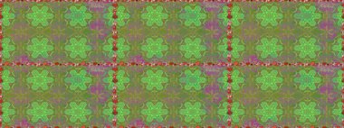 Kızılderili desenli desenli desenli şal deseni. Tekstil, tebrik kartı, boyama kitabı, telefon kılıfı baskısı için kullanılabilir. Raster Henna dövme stili. Etnik Mandala süsü.