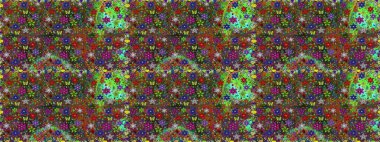 Suluboya kusursuz desen. Dekorasyon ve tasarım için güzel bir desen. Eski model. Moda baskısı. Çiçeğin suluboya çizimlerinin zarif deseni.