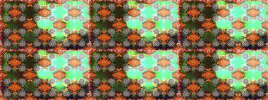 Sorunsuz vintage. Raster şirin kumaş deseni. Bahar Tema Dikişsiz desen arka plan rengi. Düz çiçek öğeleri tasarım.